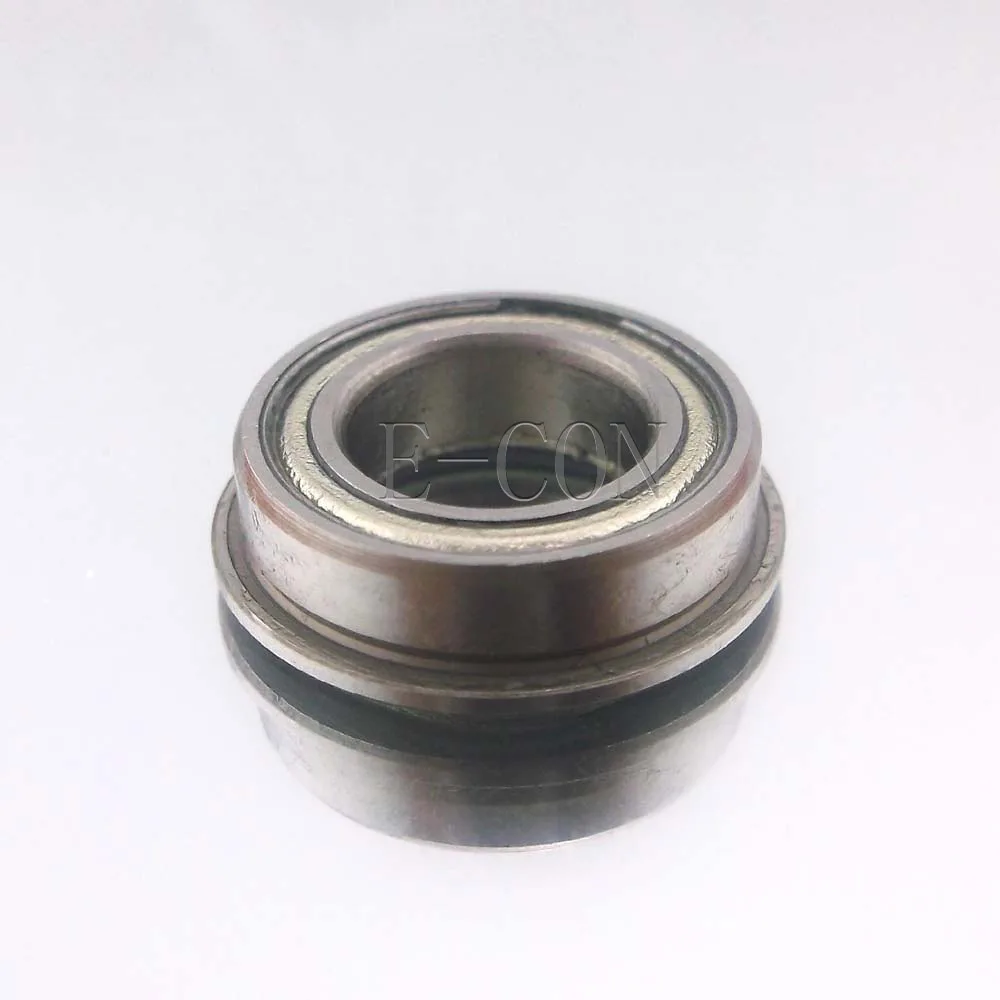 1/2/5/10PCS MF115zz Mini Metal Double Shielded  Flanged  Ball Bearings (7mm*11mm*3mm)