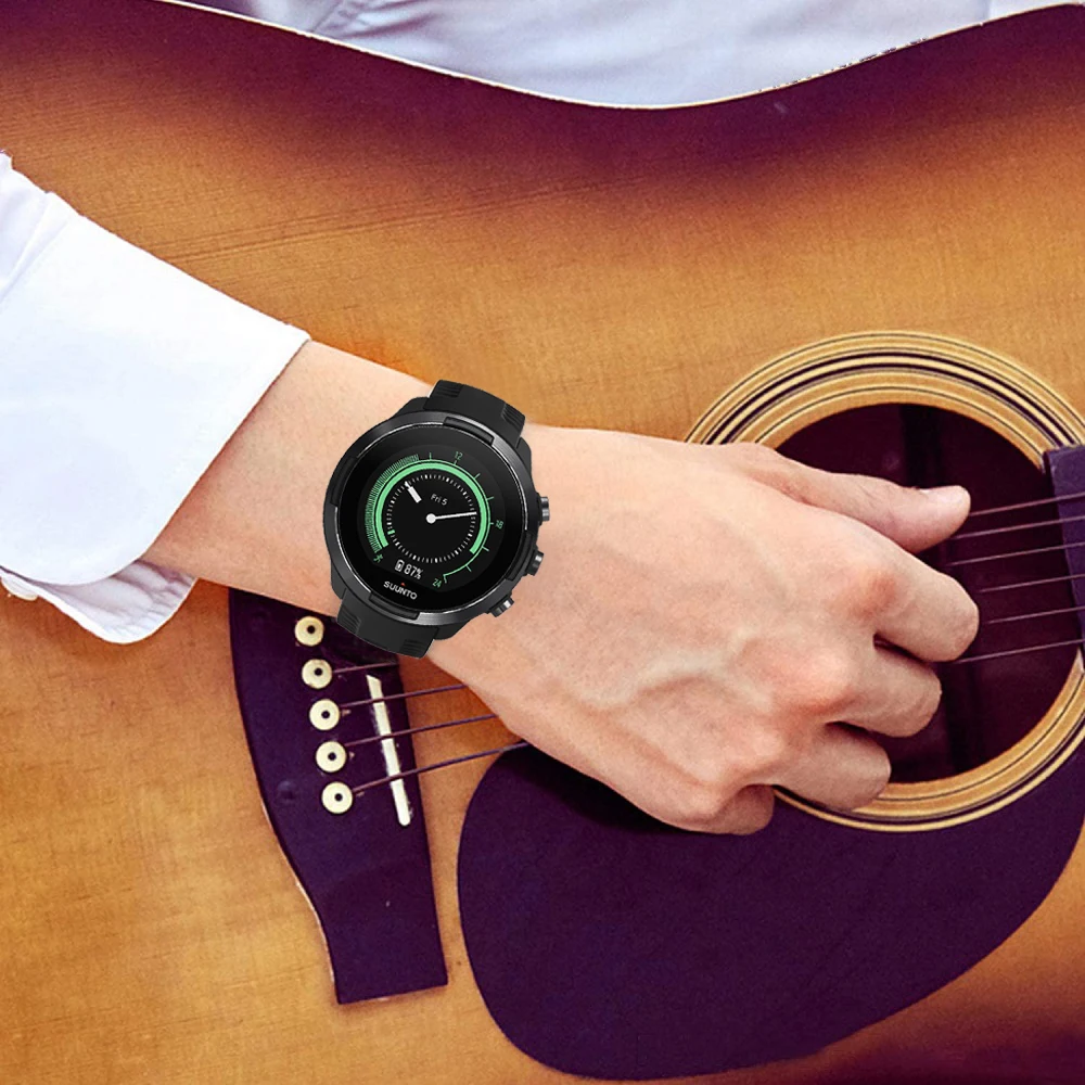 YAYUU cinturino in Silicone per cinturino Suunto 9 Spartan Sport da polso HR Baro Smart cinturino da polso di ricambio