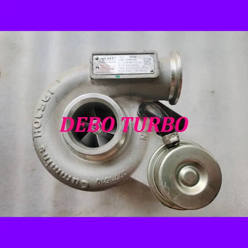 USED GENUINE HOLSET HE200WG 5499480 3772742 Turbo Turbocharger for FOTON CUMMINS ISF2.8 2.8L 105KW 4.5CM