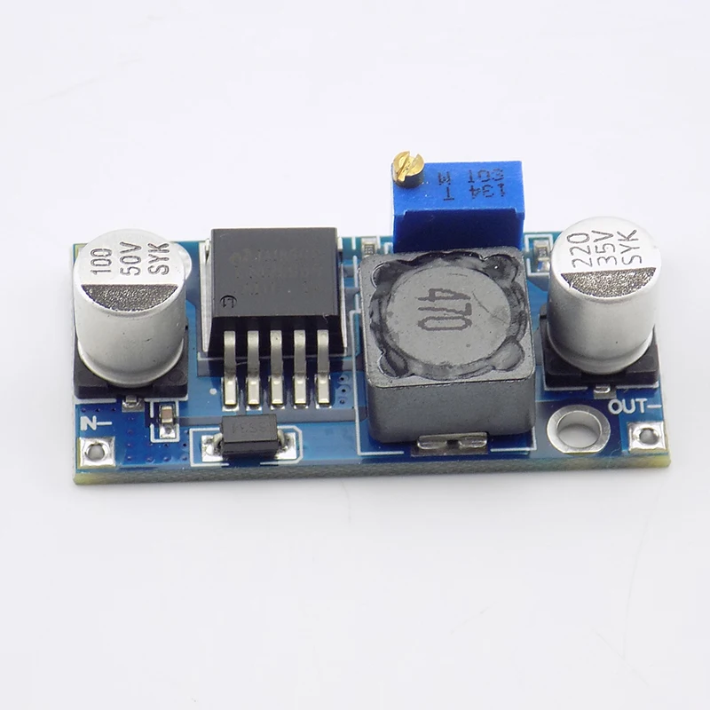 LM2596 LM2596S ADJ Power supply module with voltmeter DC-DC Step-down module adjustable Voltage regulator 5A 3A