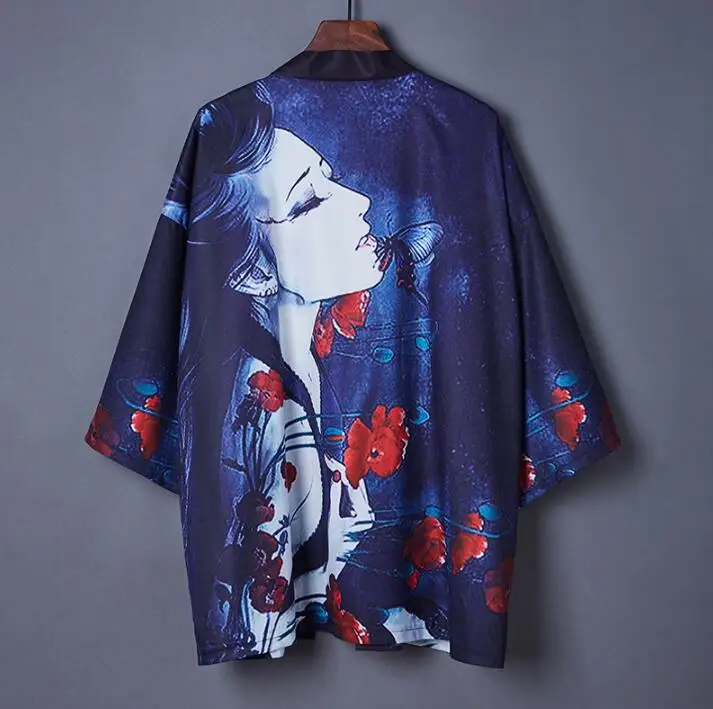 

2020 New Sun-proof Coat Japanese Summer Kimono Chiffon Cardigan Woman Loose Thin Outer Garment