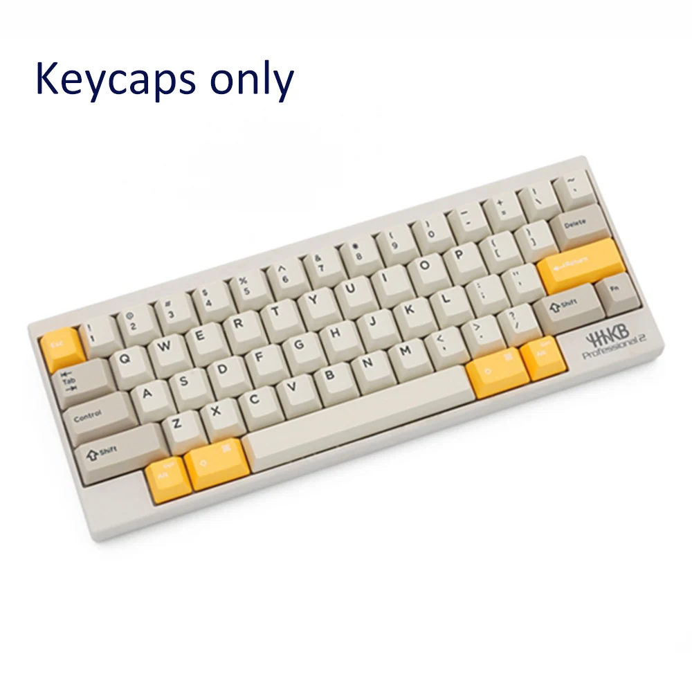 Keycaps For Hhkb Topre Pro2 Static Capacitance Keyboard ABS Doubleshot Keycaps 66 Keys Gaming Keyboard Replace Key Caps