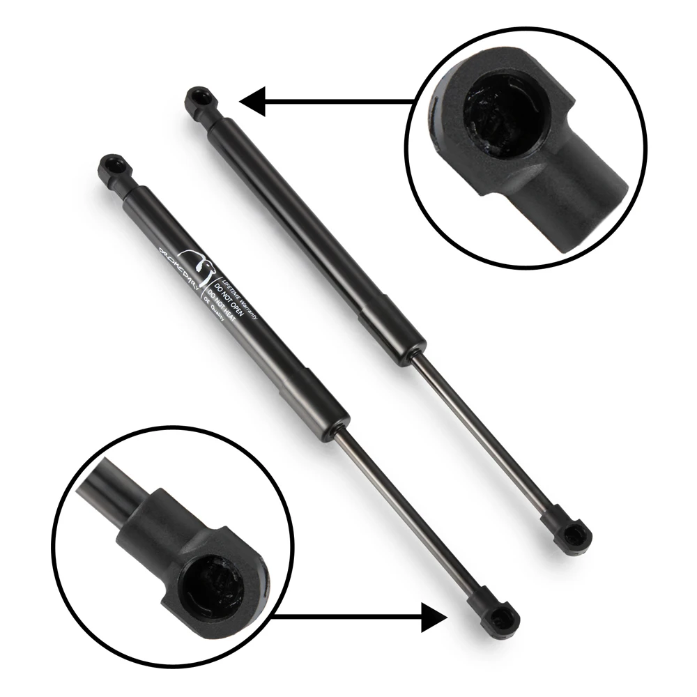 2pcs Front Hood Lift Supports Struts for BMW 3 Series E46 323Ci 323i 325i 328i 51238202688 view 5