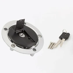 Motorcycle Fuel Tank Cap Gas Cover Lock Key for Suzuki GSX1300 R Hayabusa B King 1300 GSXR1300 600 750 1000 GSF GSR SV SFV...