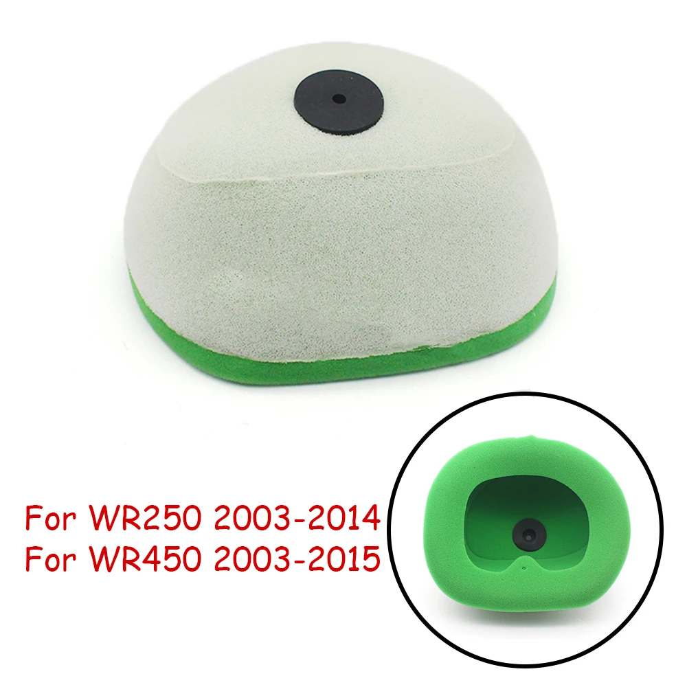 

Motorcycle Air Intake Filter Sponge Air Filter Cleaner Foam For Yamaha WR250 2003-2014 WR450 2003-2015 WR 250 450