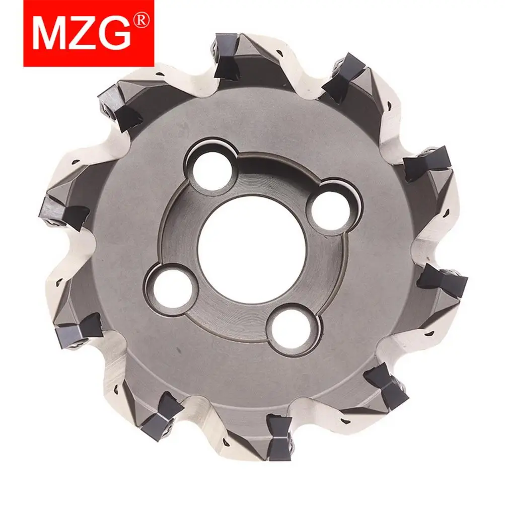 MZG MFWN 90 Degree Double-sided Hexagonal Large Cutting Depth Heavy Cutting CNC WNMU 080608 Insert Milling Cutter