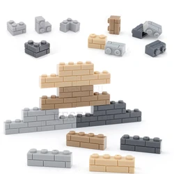 Building Blocks Thick Wall Figures Bricks MOC Parts Bricks City Accessories Sandbags Stairs Ladders DIY Fence 98283 15533 6020