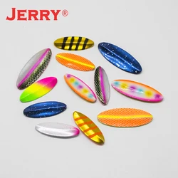 Jerry Zhu Que 3,5g/6g Inline Spoon UV Glow Colors Area Trout Fishing Lures Slow Wobbling