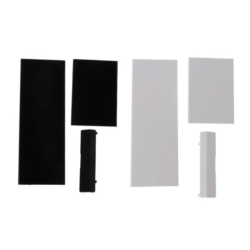 Replacement Memeory Card Door Slot Cover Lid 3 Parts Door Covers for Nintendo Nintend Wii Console