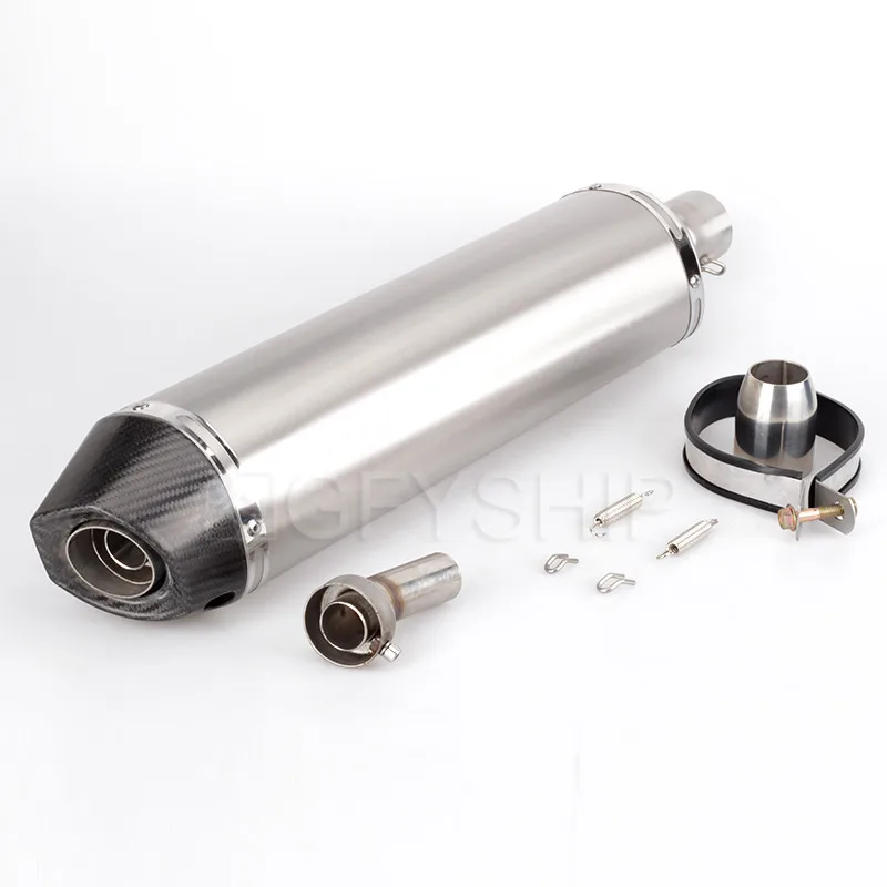 MT 09 Motorcycle For ARROW For R6 CB1000R TMAX 530 WR450F Universal Motorcycle Akrapovic Exhaust Pipe Muffler Scooter