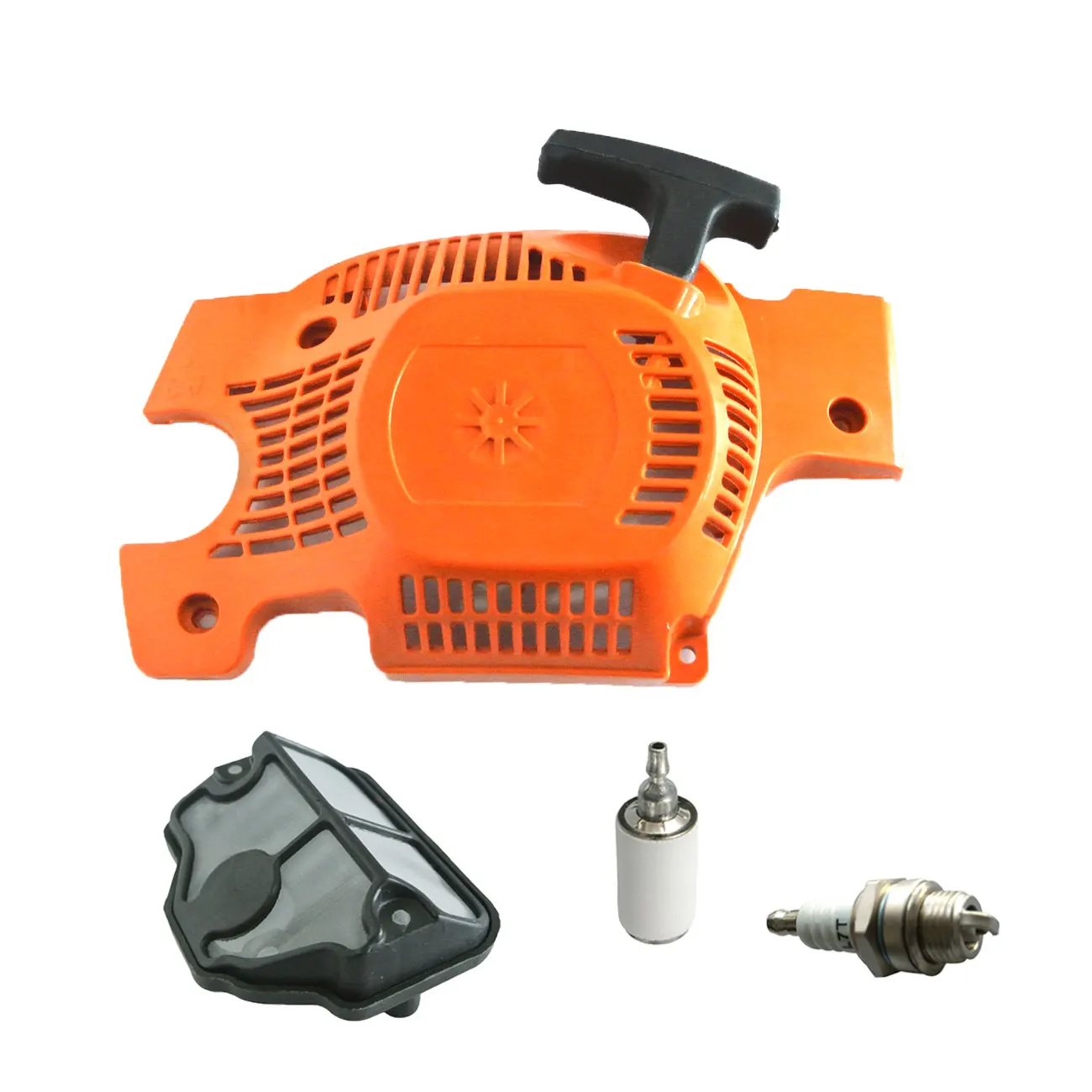 Avviamento a strappo e filtro aria combustibile per motosega Husqvarna 137 141 142
