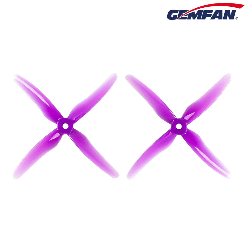 Gemfan Hurricane X Props 51455 4 Blade PC CW CCW Propeller for RC FPV Racing 4 Pair/8PCS