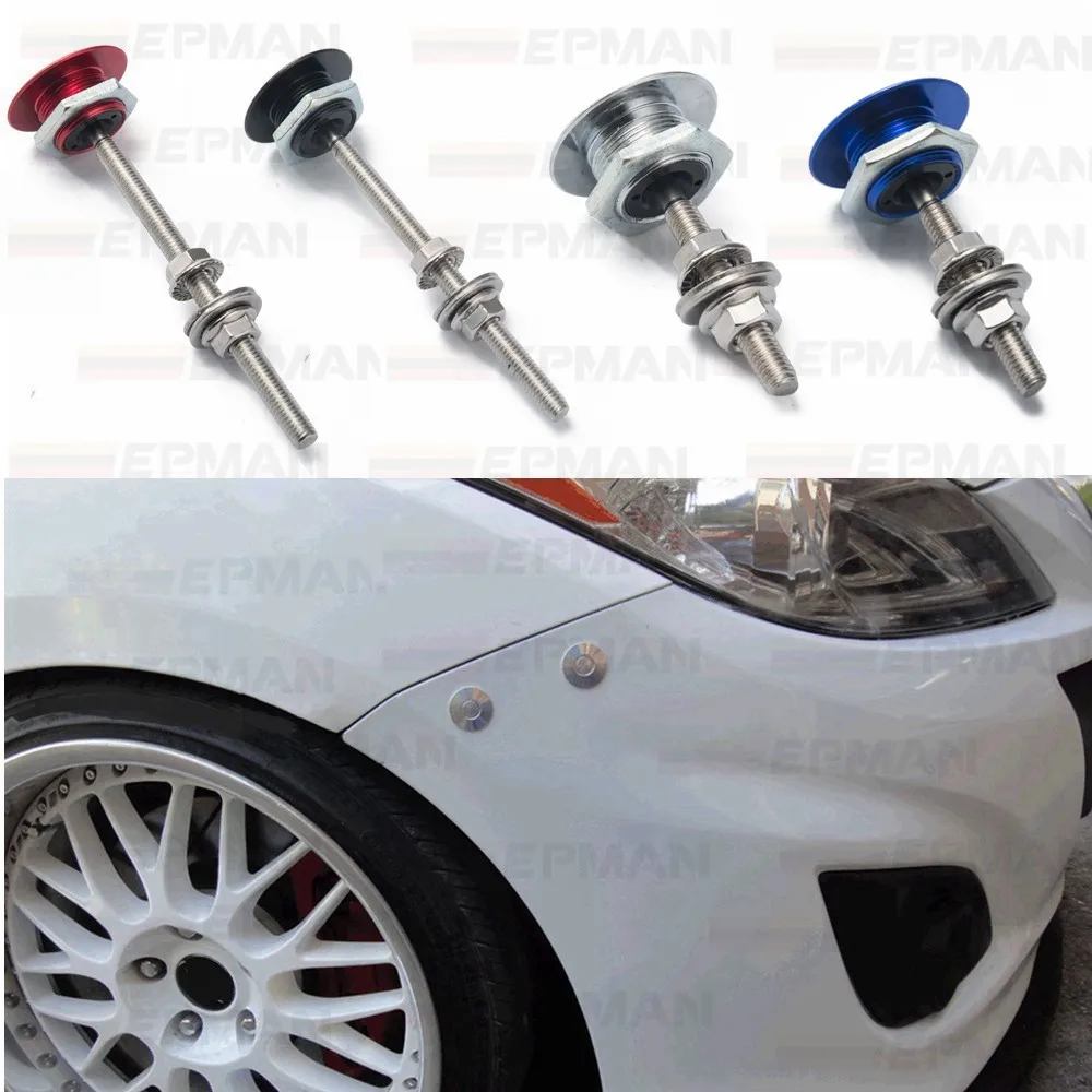 1 "uniwersalny aluminiowy szybki zatrzask przycisk kęsy kołki maski klips blokujący do VW Golf EP-DP016M25/EP-DP017M25 — zdjęcie 6
