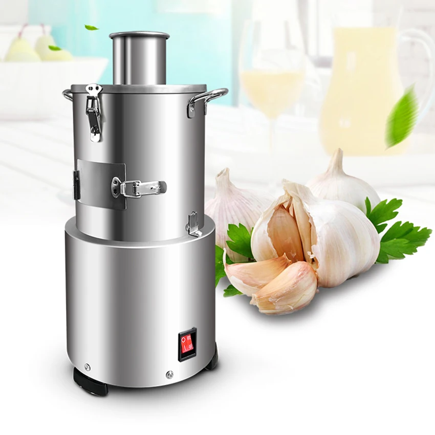 

Electric Garlic Peeling Machine Commercial Fully Automatic Stainless Steel Dry Type Garlic Peeler Peeling Machine 110V/220V 200W