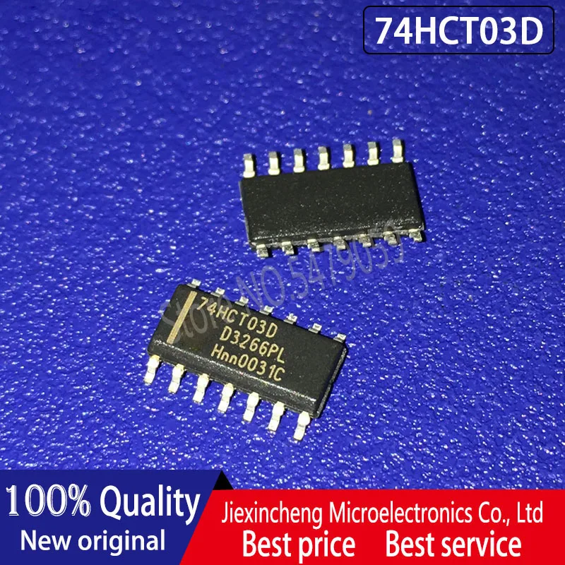 جديد الأصلي 74HCT03D 74HCT03 SOP16 50 قطعة/الوحدة