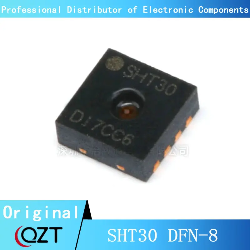 10pcs/lot SHT30 DFN SHT30-DIS SHT30-DIS-B DFN-8 chip New spot