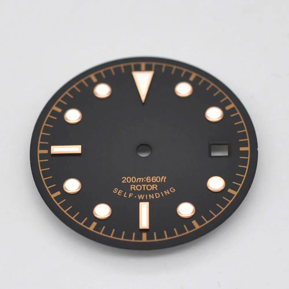 Customize your logo  Watch dial for UnitasNH35A ETA 2824 Miyota8215  Automatic Movement mechancal mens wriwtwatches