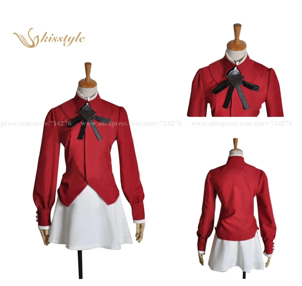 

Kisstyle Fashion Fate Zero Stay Night Illyasviel von Einzbern Uniform Cosplay Costume,Customized Accepted