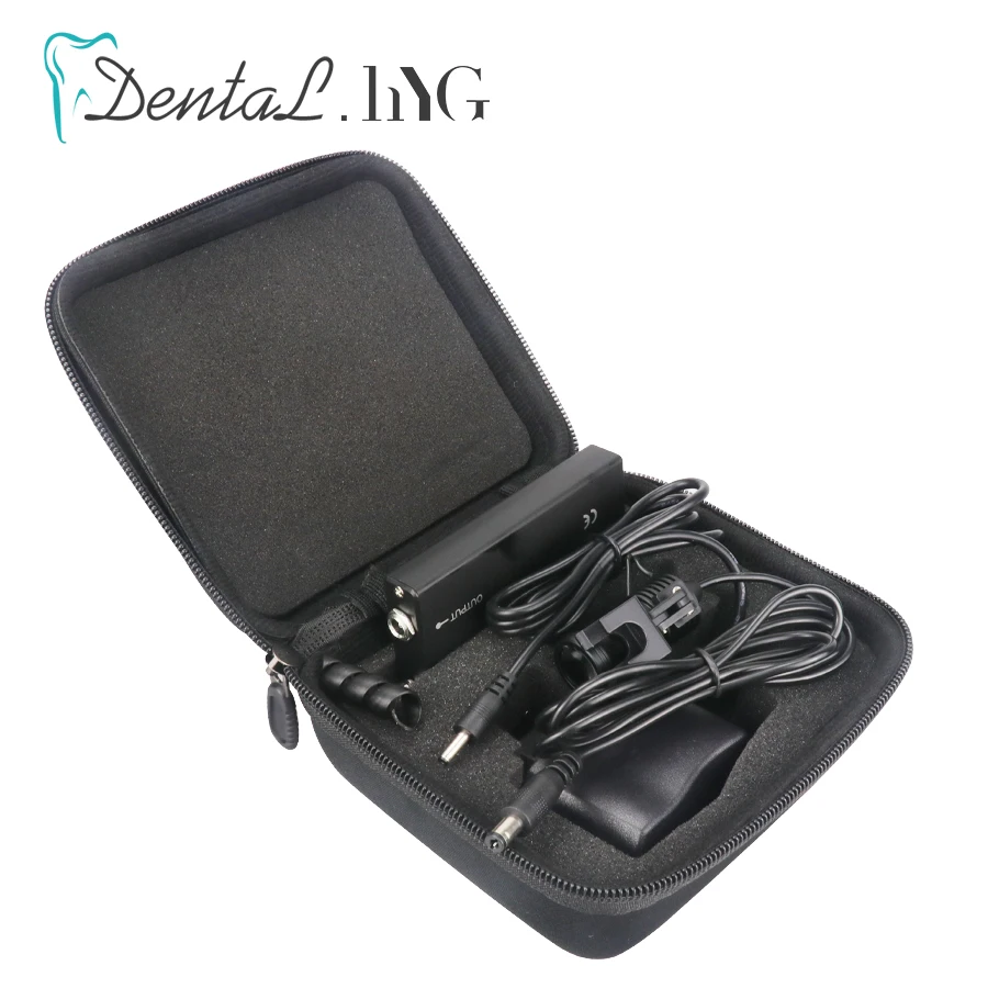 Faro delantero de 5W con Clip para gafas, lupa Dental, lupa Dental para laboratorio médico