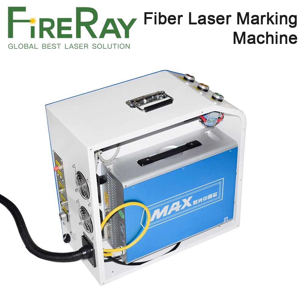 FireRay 20-50W Spilt Fiber Laser Marking Machine Raycus MAX for Marking Metal Stainless Steel