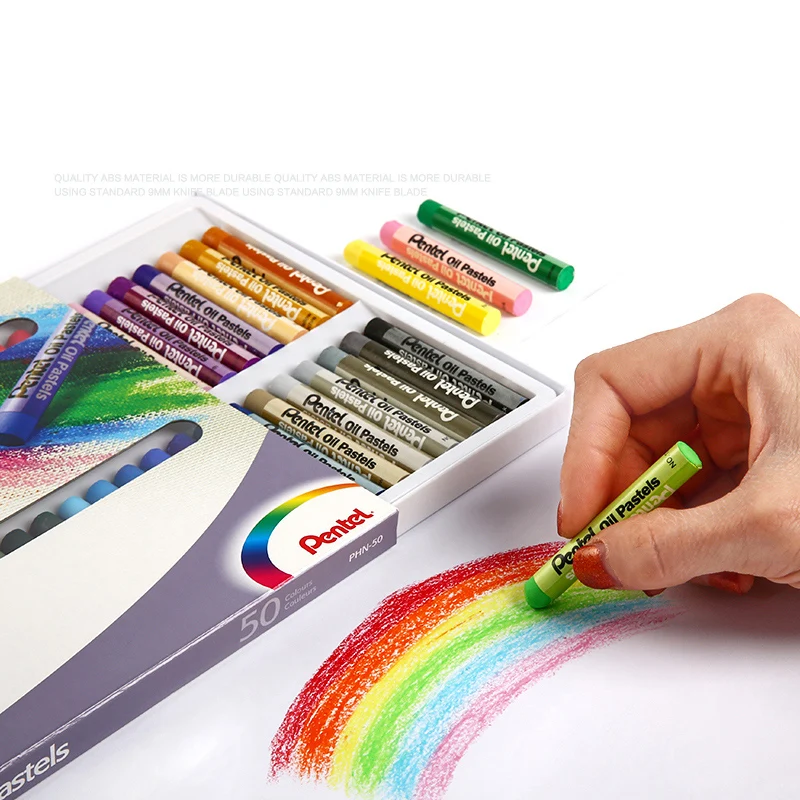 Pentel PHN Arts Color Oil Pastels Color Crayons Art Drawing Japan non-toxic washable 12/16/25/36/50 Colors