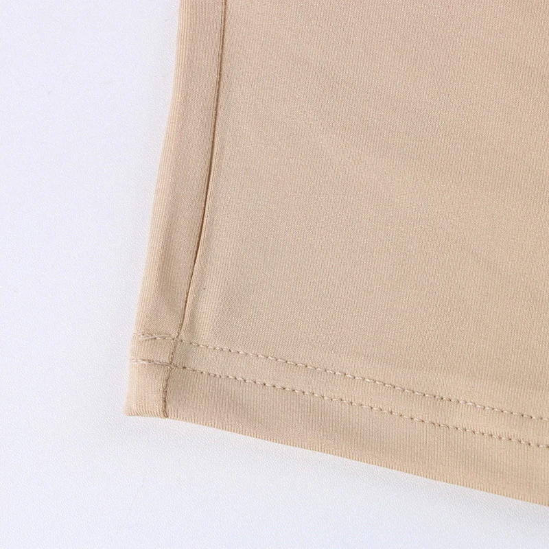 Cut Out Sexy Crop Off Schulter Solide Dünne Sport Kurze Tops Frauen Tank Unregelmäßigen Sommer Rohr Tops – Detail 21