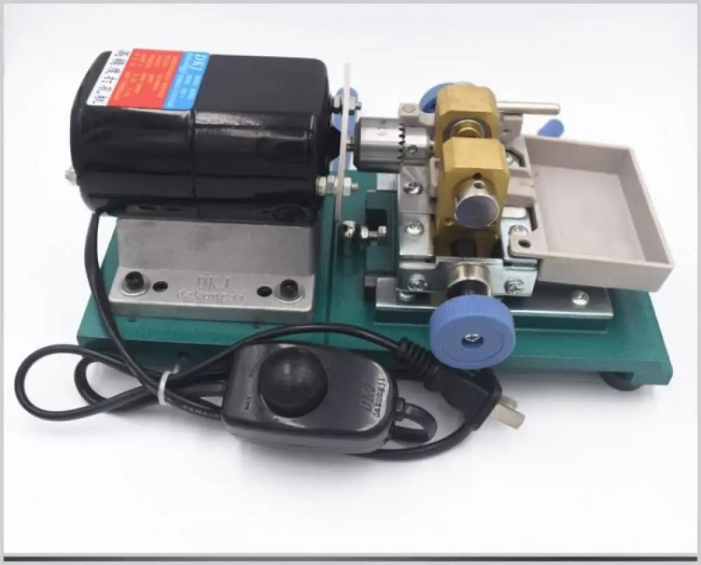 220V 360W Mini Pearl Bead Drilling Machine Stepless Speed Regulation Buddhist Bead Wooden Bead Amber Beeswax Round Bead Drilling