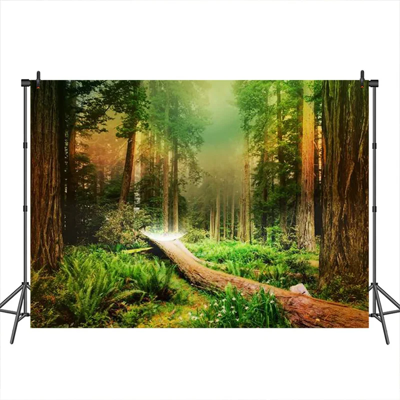 

Scenery Photography Background Rainforest Spring Scenery artistic photos Backdrop Decorations Photo Booth Studio