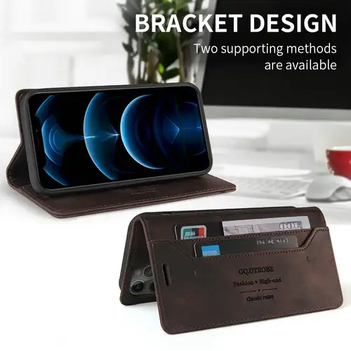 Poco X3 NFC Luxury Case Leather Wallet RFID Block 360 Protect for Xiaomi Poco X3 Pro Case POCO X 3 GT 5G X3Pro Flip Cards Cover - Image 5