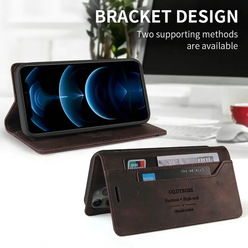 Poco X3 NFC Luxury Case Leather Wallet RFID Block 360 Protect for Xiaomi Poco X3 Pro Case POCO X 3 GT 5G X3Pro Flip Cards Cover - Image 5