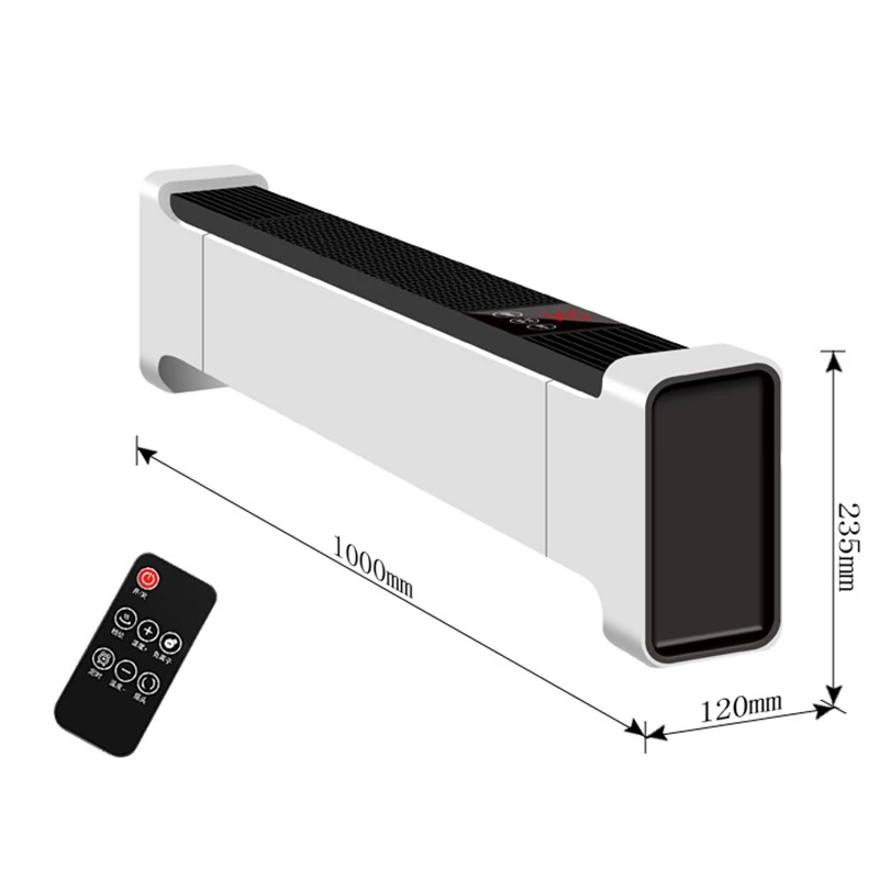 سخان منزلي للتحكم عن بعد، تسخين كهربائي، سخان موفر للطاقة، تسخين أرضية متنقل، سخان كهربائي، مروحة تسخين صغيرة