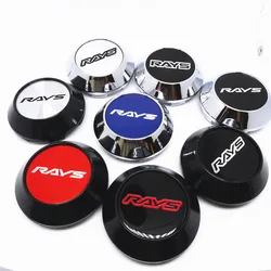 4pcs 68mm 62mm For Rays Racing Wheel Center Hub Cap Caps Car Styling VOLK CE28 TE37 Tokyo Rims Cover Logo Emblem Badge