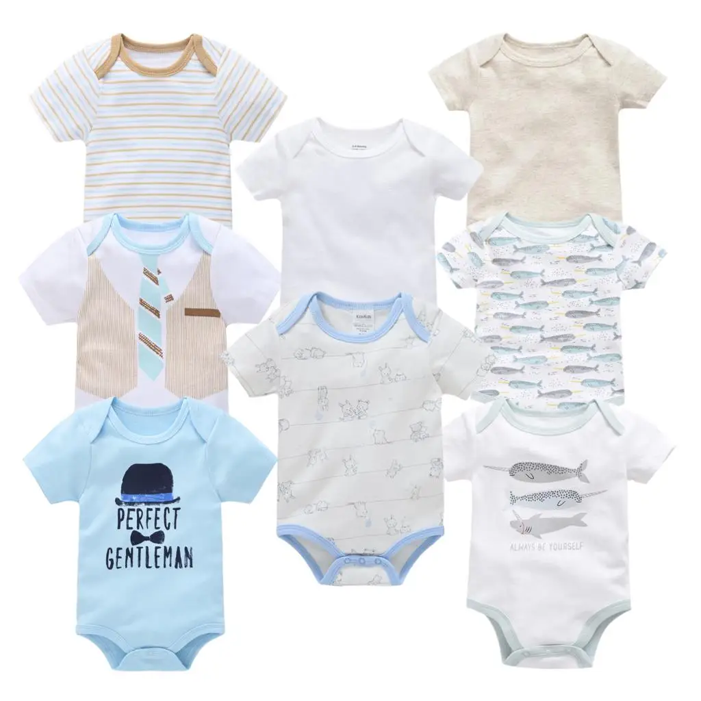 

Roupas Bebe De Funny Newborn Baby Girls Romper Infant Cotton Summer Boy Baby Cartoon Clothes Girl Toddler Crawling Baby 0-12M