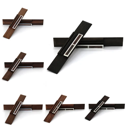 Puente de guitarra clásica, puente Universal, piezas de repuesto de palisandro, accesorios de guitarra 185*30*9mm, SONOKELING Wenge
