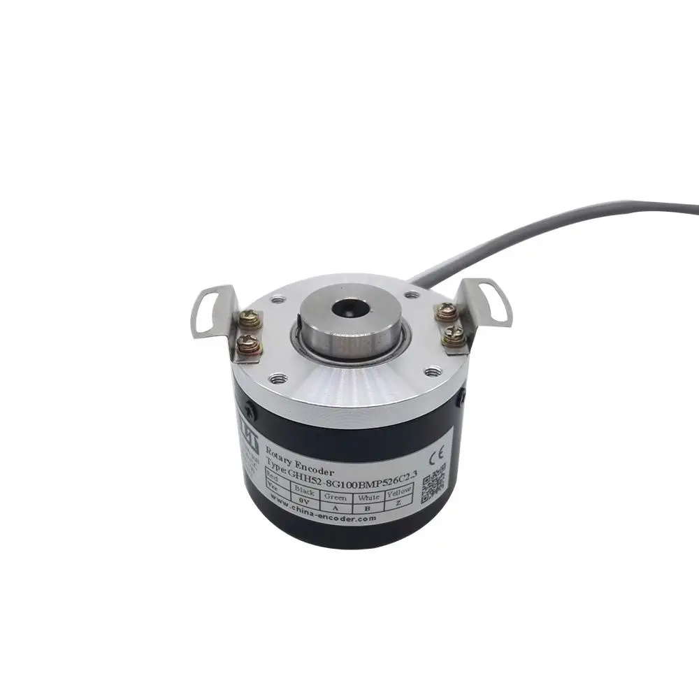 

GHH52-08G Series PNP Output Incremental Hollow Shaft Encoder 8MM Hole 100 200 360 500 1000 1024 2000 2048 2500Pulse