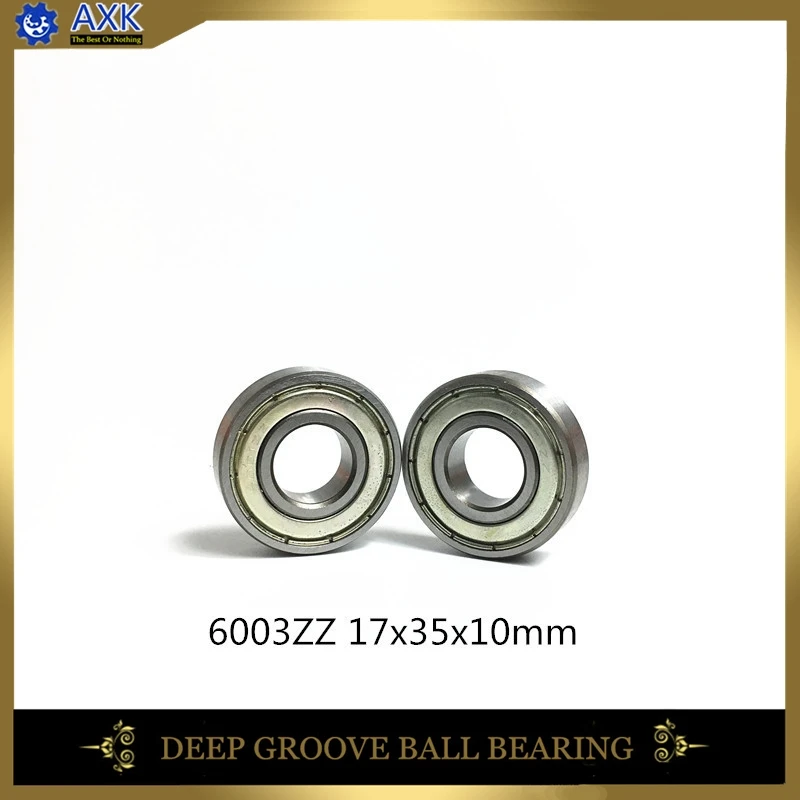 6003ZZ Bearing 17*35*10 mm ABEC-3 ( 6 PCS ) For Blower Vacuums Saw Trimmer Deep Groove 6003 Z ZZ Ball Bearings 6003Z