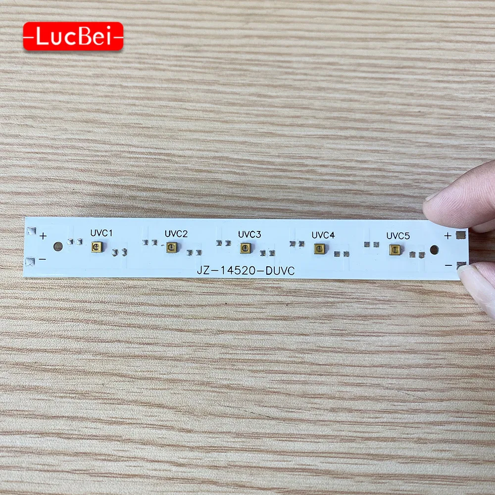 High Quality 6V 275nm 5W UVC LED Module For UV Lamp Sterilizer UVC Deep Violet Ultraviolet Light For Sterilization Free Shipping