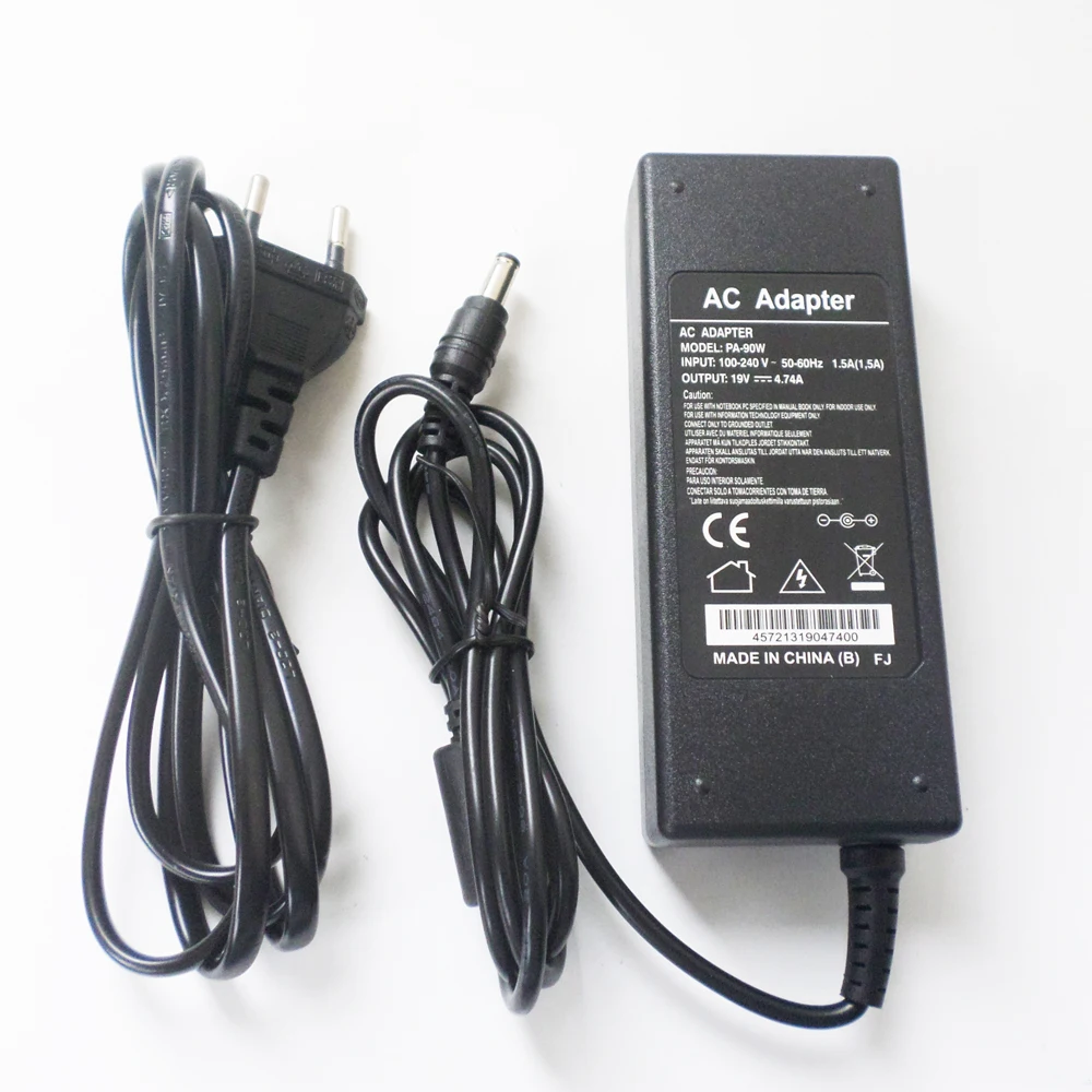 19V 90W AC Adapter Charger Power Supply Cord For Lenovo B450 B460 B470 B560 B570 B575 V450 V460 V470 V470A V475 V550 V560 V570