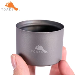 TOAKS STV-01 Titanium Siphon Alcohol Stove and Pot Stand FRM-02, Camping Survival in the Wild Travel