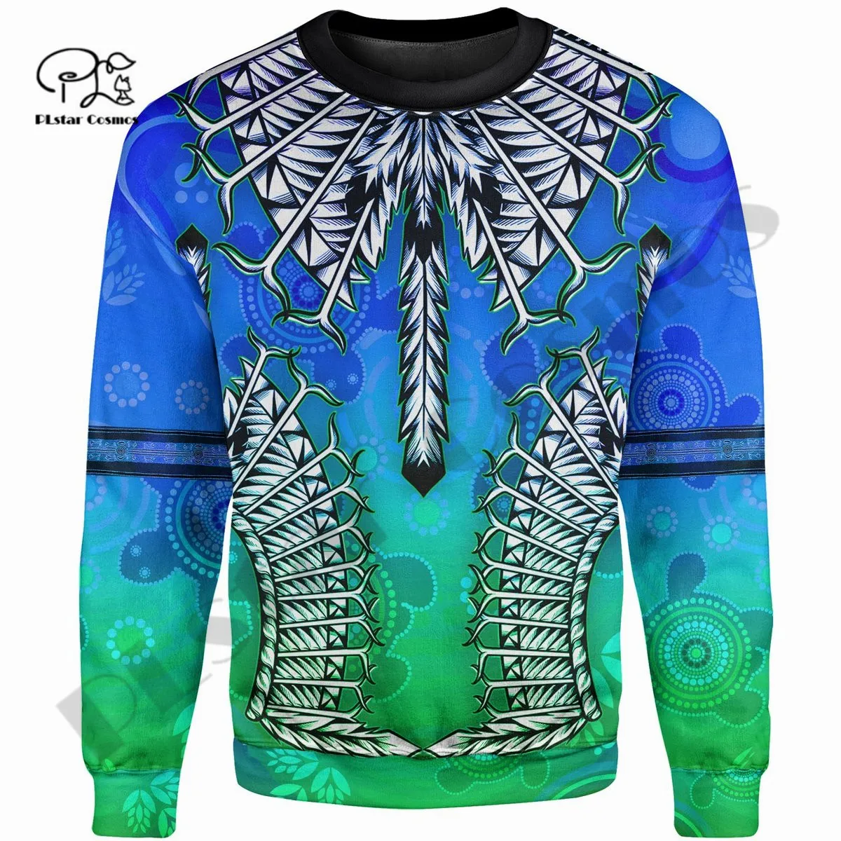 PLstar Cosmos 3DPrinted Newest Aotearoa Aboriginal Special Unique Streetwear Harajuku Pullover Unisex Hoodies/Sweatshirt/Zip A-3