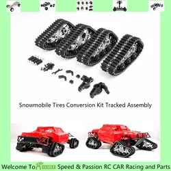 Kit di conversione pneumatici per motoslitte Set cingolato adatto per scala 1/5 Losi 5ive T ROFUN ROVAN LT KingmotorX2 RC parti di aggiornamento per auto