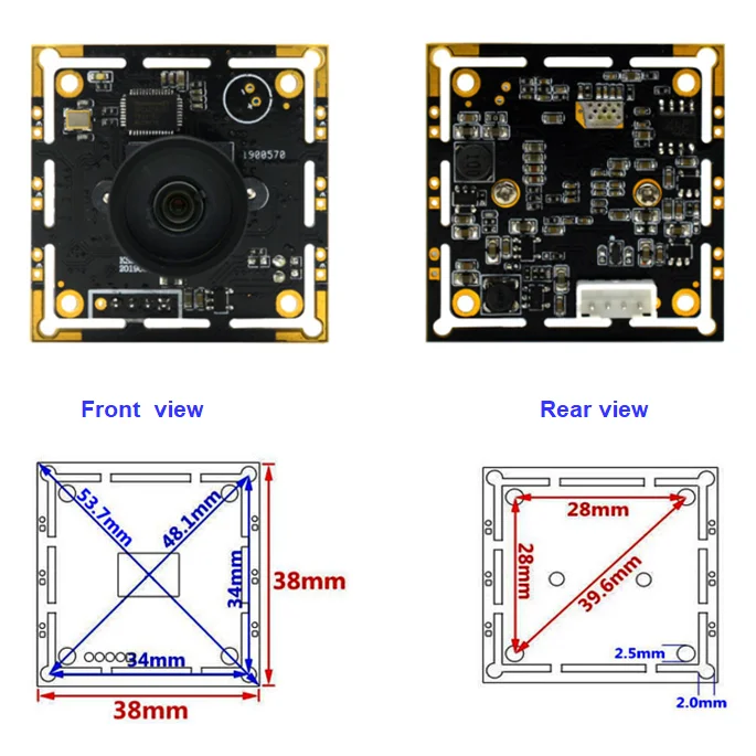 2MP Sony IMX323 الاستشعار 1080P HD USB كاميرا ويب وحدة الكاميرا لتدريس التسجيل وصنع الفئة الصغيرة والبث المعيشة