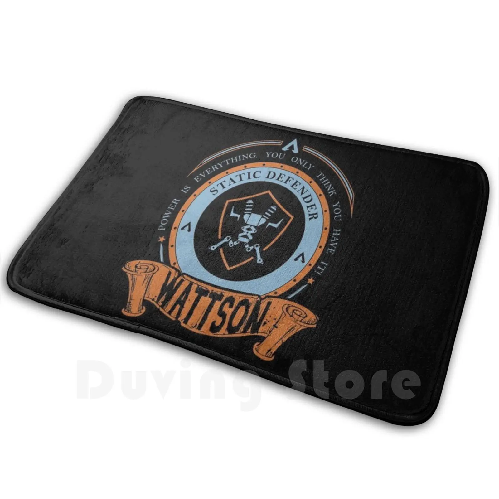 Regalo estático de la leyenda de Wattson Apex para jugadores y amantes Apex Legends Reddit Apex Legends Tracker Carpet