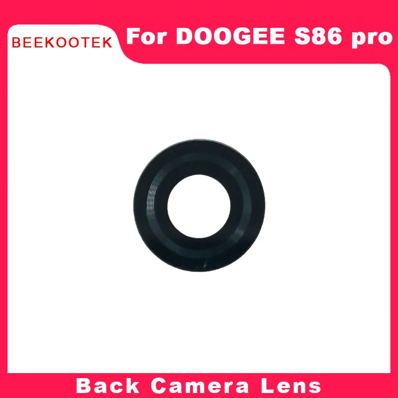 New Original Doogee S86 Pro Back Rear Camera Lens Glass Repair Replacement Parts For Doogee S86 6.1 inch Smartphone