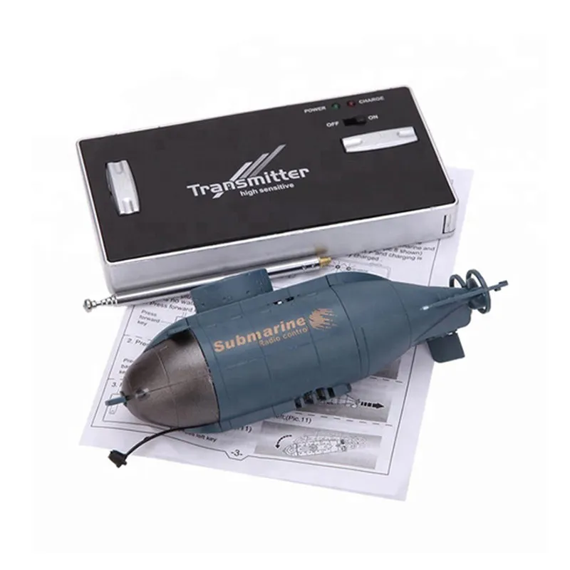 Neue spielzeug Mini Radio control spielzeug Modell schiff 777-216 Torpedo Design Drahtlose doppel propeller RC submarine