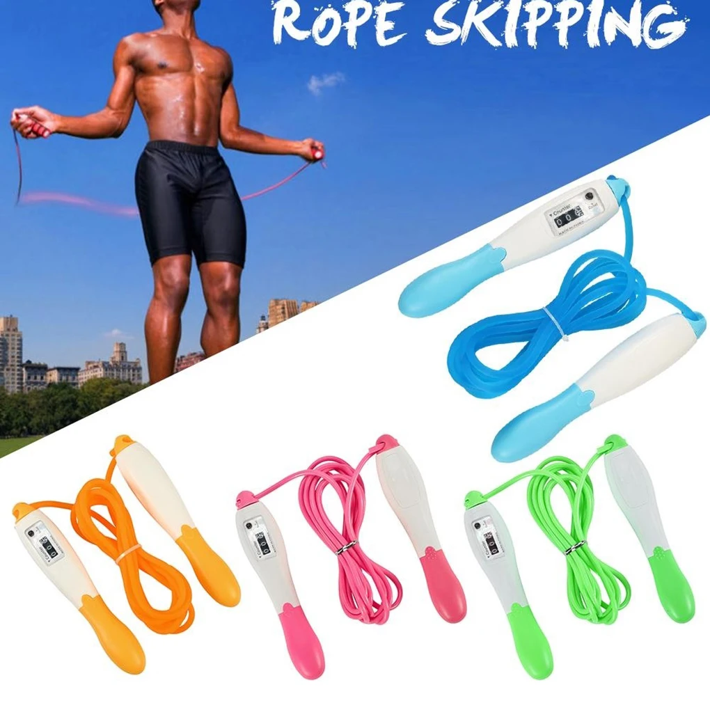 Children Jump Rope Adult Aerobic Exercise Adjustable Boxing Skipping Rope Rotating Counter Handle