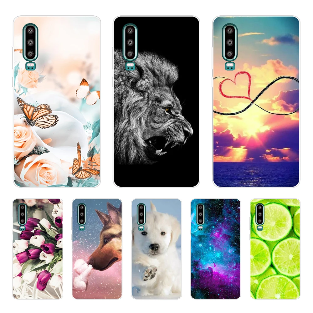 case for Huawei P30 Pro Case Silicone TPU Phone Back Cover On for Huawei P30 Pro VOG-L29 ELE-L29 P 30 Lite coque bumper