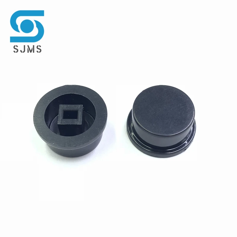 50pcs A03 Micro Tactile Push Button Switch Cap Fit for 5.8*5.8 7*7 8*8* 8.5*8.5mm Reset Self-locking Switchs 15.8*7.4MM