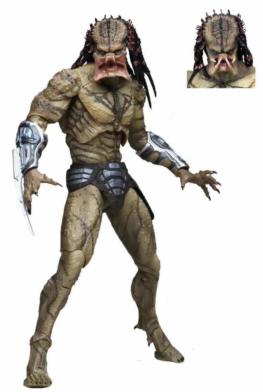 Predator VS Alien 2018 Armored Assassin 12inch Ultimate Predators Action Figure Model NECA