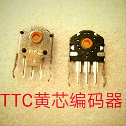 TTC Mouse  Encoder for Razer viper for Logitech G703G603G403  Golden Wheel yellow core roller encoder
